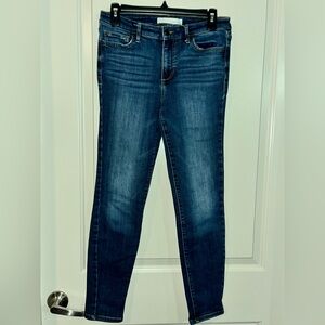 EUC Ella Moss Dark Blue Skinny Jeans Size 29